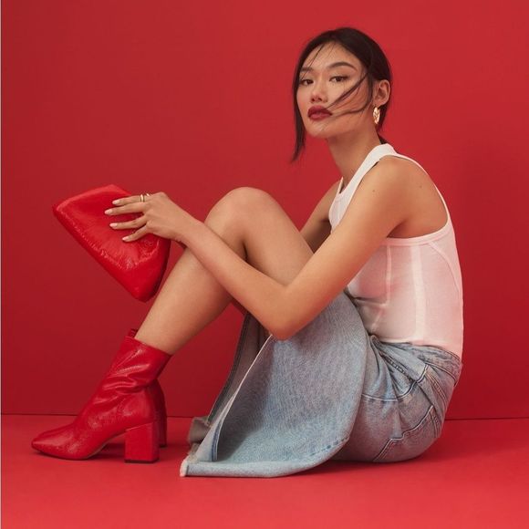 Anthropologie Silent D Carina Ankle Boots - Picture 2 of 6